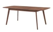 Mid-century modern natural walnut dining table by Coaster additional picture 4