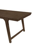 Rectangular dining table in brown oak asian hardwood by Coaster additional picture 3