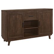 2-door dining sideboard server brown oak by Coaster additional picture 12