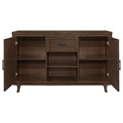 2-door dining sideboard server brown oak by Coaster additional picture 10