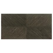 Rectangular dining table in dark grey wood additional photo 5 of 7