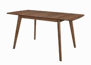 Dining table in light walnut w/ butterfly leaf by Coaster additional picture 5