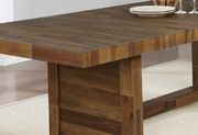 Rustic varied natural dining table by Coaster additional picture 4