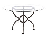 Round casual dining table by Coaster additional picture 3