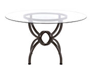 Round casual dining table additional photo 4 of 6