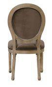 Nutella velvet dining chair by Coaster additional picture 4