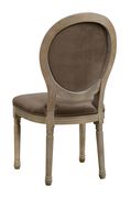 Nutella velvet dining chair by Coaster additional picture 5