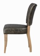 Contemporary rustic amber dining chair by Coaster additional picture 3