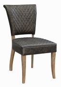 Contemporary rustic amber dining chair by Coaster additional picture 7