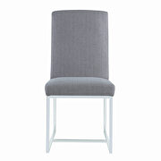 Jackson modern grey dining chair additional photo 3 of 4