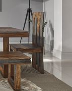 Gray sheesam solid wood dining table by Coaster additional picture 3