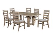 Vineyard oak farmstyle dining table by Coaster additional picture 5