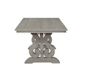 Gray oak coastal style dining table by Coaster additional picture 8