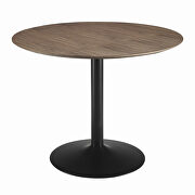 Walnut veneer top dining table by Coaster additional picture 3