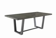 Aged concrete / gunmetal industrial style table by Coaster additional picture 8