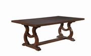 Family size extension dining table in antique java by Coaster additional picture 7
