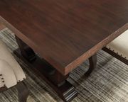 Family size extension dining table in antique java by Coaster additional picture 9