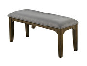 Gray fabric bench by Coaster additional picture 2