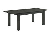 Black finish rectangular dining table by Coaster additional picture 12