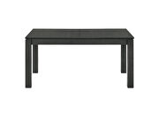 Black finish rectangular dining table by Coaster additional picture 4