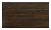 Rectangular dining table in dark walnut by Coaster additional picture 2