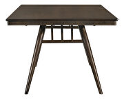 Rectangular dining table in dark walnut by Coaster additional picture 3