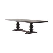 Traditional antique noir dining table additional photo 4 of 5