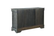Rustic weathered gray ash finish dining table by Coaster additional picture 4