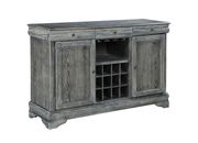 Gray weathered wood finish dining room server by Coaster additional picture 8