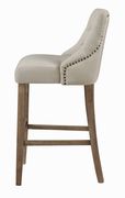 Bar stool w/ tufted back by Coaster additional picture 4