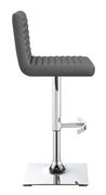 Adjustable bar stool in gray leatherette by Coaster additional picture 5