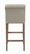 Beige fabric / tufted back bar stool by Coaster additional picture 3