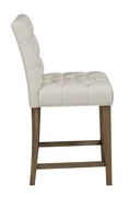 Counter height stool / bar stool in oatmeal by Coaster additional picture 5