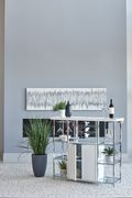 Bar cabinet in glossy white by Coaster additional picture 2