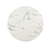 Modern marble and gold round dining table by Coaster additional picture 3
