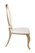 Kendall contemporary gold dining chair by Coaster additional picture 5