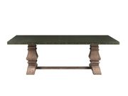 Mapleton rustic amber dining table by Coaster additional picture 5