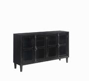 Transitional black accent cabinet / server / display by Coaster additional picture 4