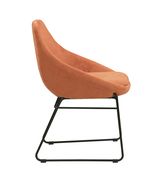 Persimmon and matte black dining chair by Coaster additional picture 5