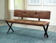 Industrial natural acacia solid wood dining table by Coaster additional picture 11