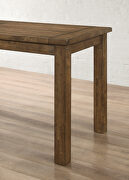 Asian hardwood counter height table additional photo 3 of 3