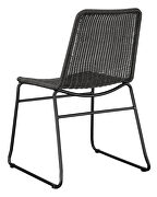 Brown rattan upholstery dining chairs (set of 2) by Coaster additional picture 5