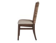 Sand blasted cocoa woven back chair by Coaster additional picture 4