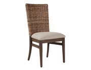 Sand blasted cocoa woven back chair by Coaster additional picture 5