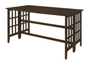 Transitional counter height dining table asian wood by Coaster additional picture 4