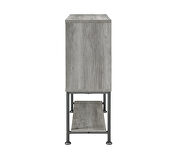 Weathered wood look bar cabinet by Coaster additional picture 2