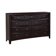 Transitional deep cappuccino dresser by Coaster additional picture 2