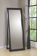 Phoenix floor mirror deep cappuccino by Coaster additional picture 4
