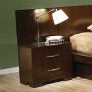 Pier cappuccino bed with rail seating and lights by Coaster additional picture 10