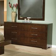 6 Drawer Dresser in cappuccino additional photo 3 of 2